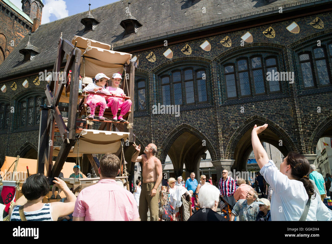 Medieval market renaissance festival medieval hi-res stock photography ...