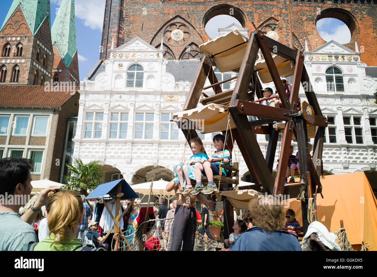 Medieval market renaissance festival medieval hi-res stock photography ...
