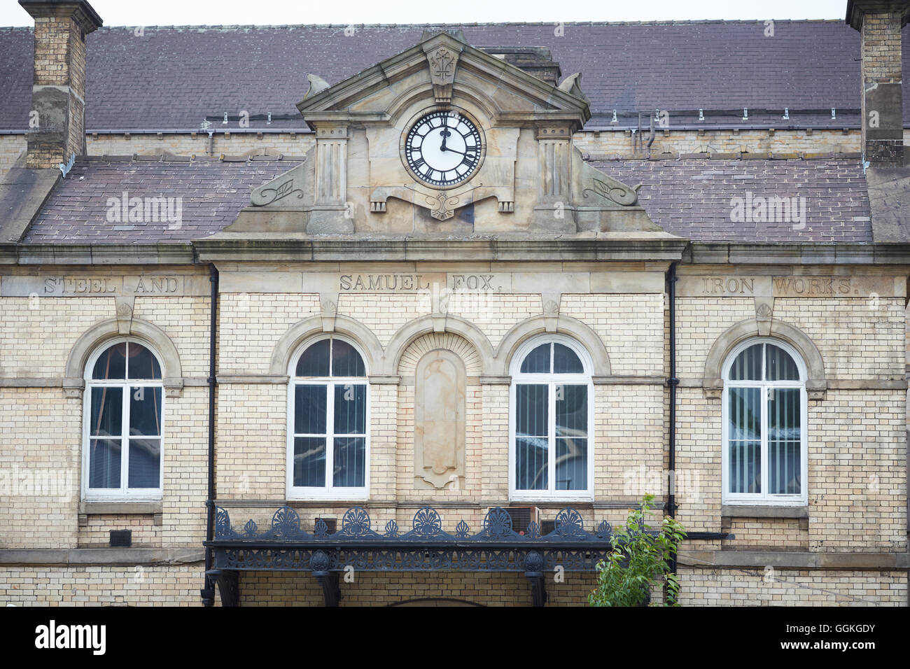 tata steel site STOCKSBRIDGE sheffield Buildings of Samuel Fox's works