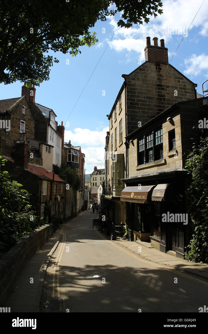 Robin Hoods Bay, near Whitby, North Yorkshire, England Stock Photo Alamy