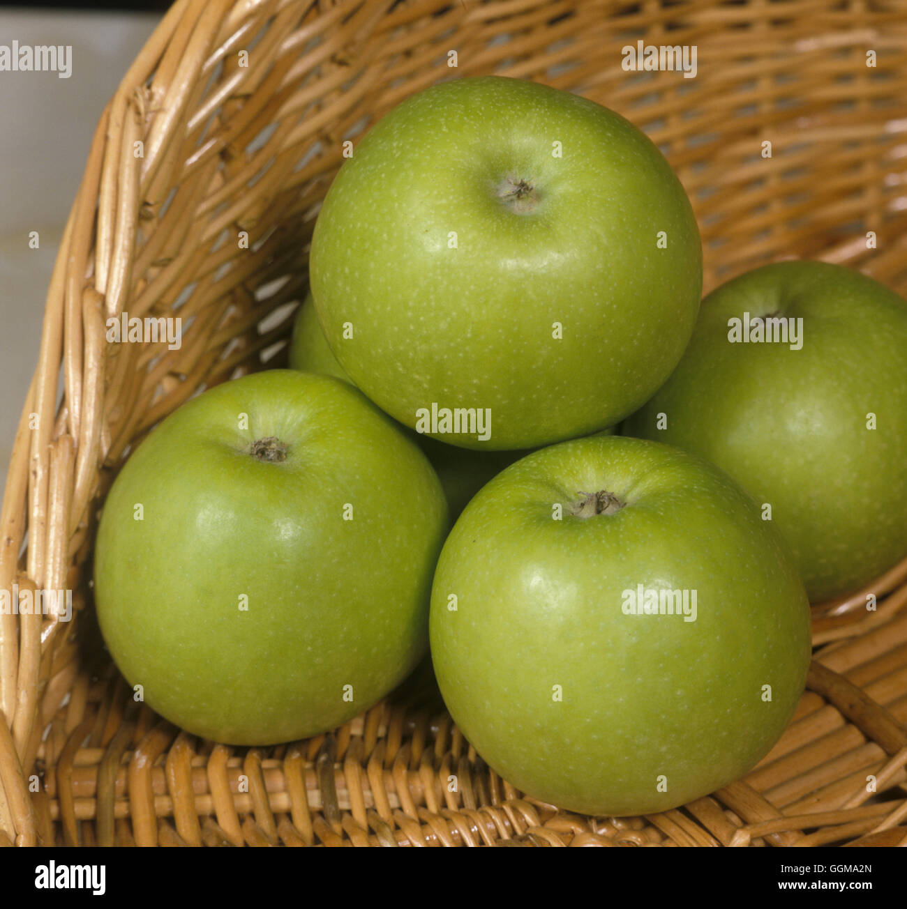 Apple 'Granny Smith' (Dessert Stock Photo Alamy