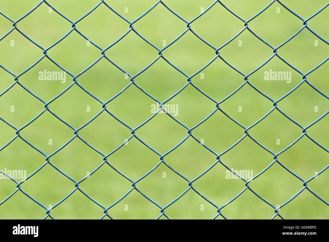 wire mesh or steel cage of green lawn in the garden for design background Stock Photo Alamy