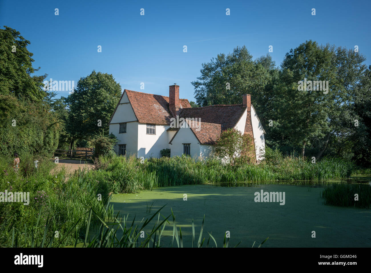 Willy Lot's cottage at Flatford Mill, East Bergholt Stock Photo