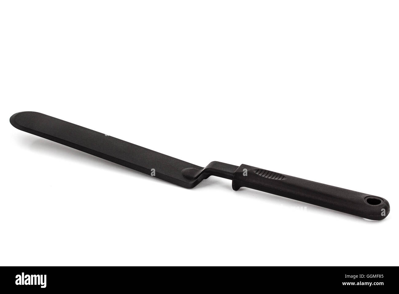 Kitchen plastic spatula, isolated on white background Stock Photo Alamy