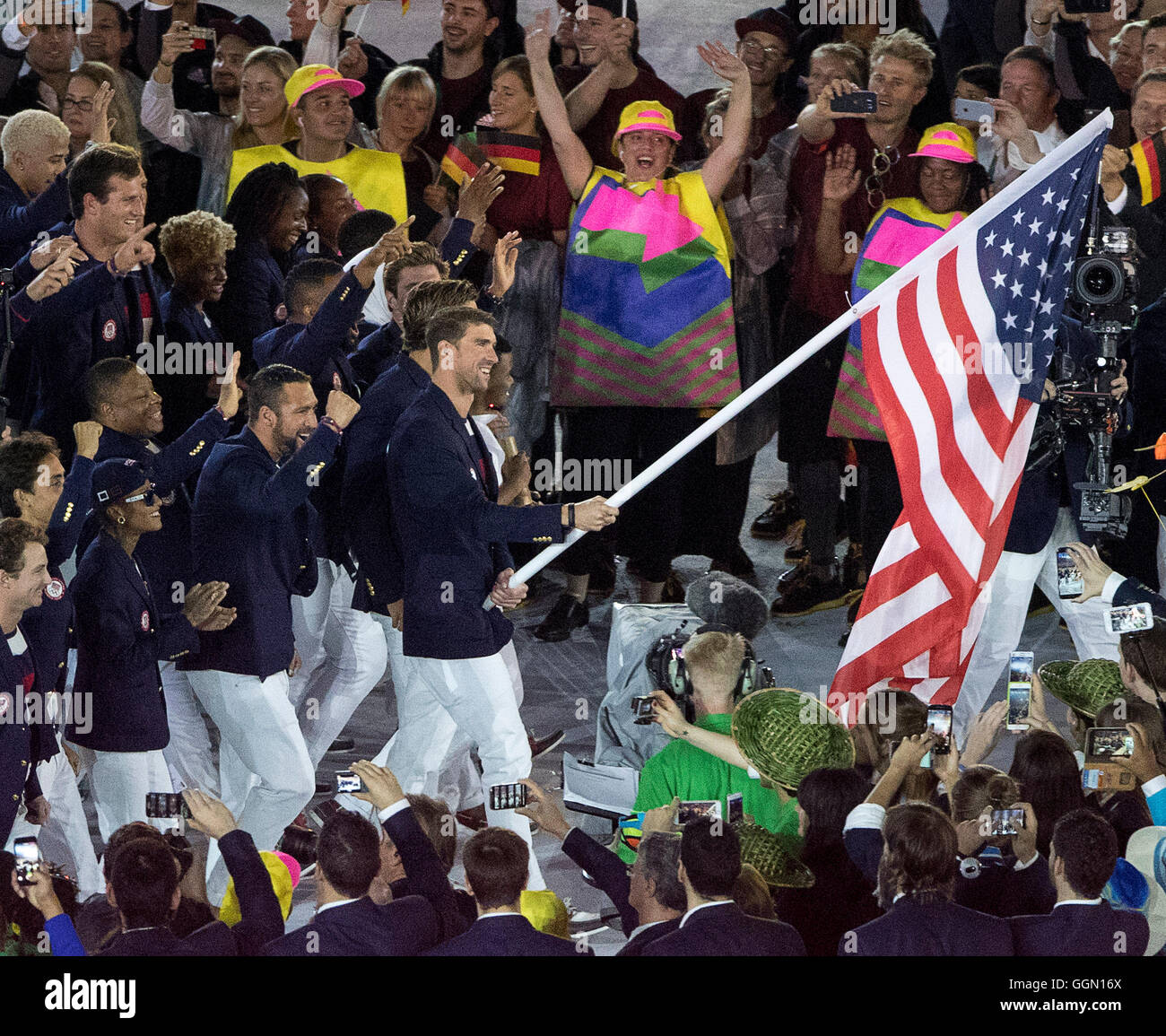 American Flag at the Olympics