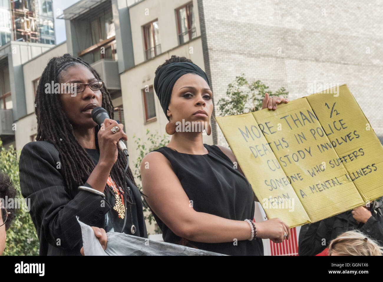 Sheahan Rigg London, UK. 5th Aug, 2016. Marcia Rigg, whose brother Sean Rigg was ...