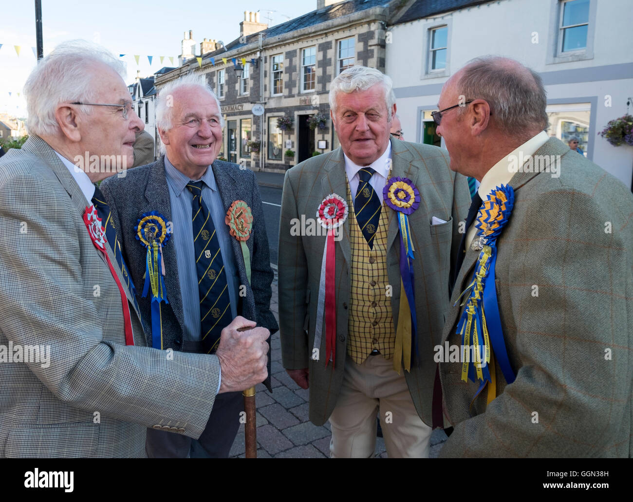 Lauder, Lauder, UK. 06.Aug.2016. Lauder Common Riding 2016 Young and ...