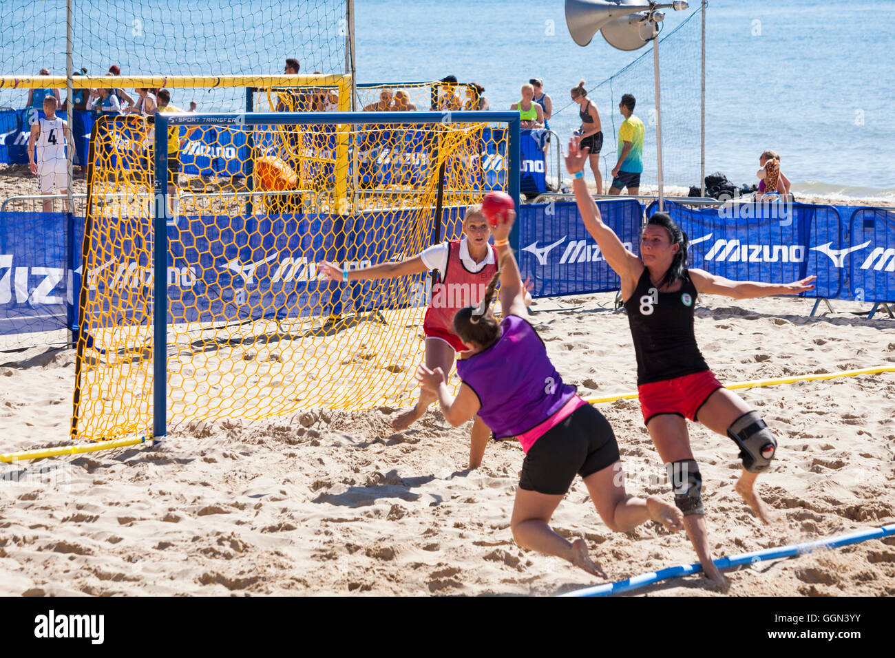 Women beach handball hires stock photography and images Alamy