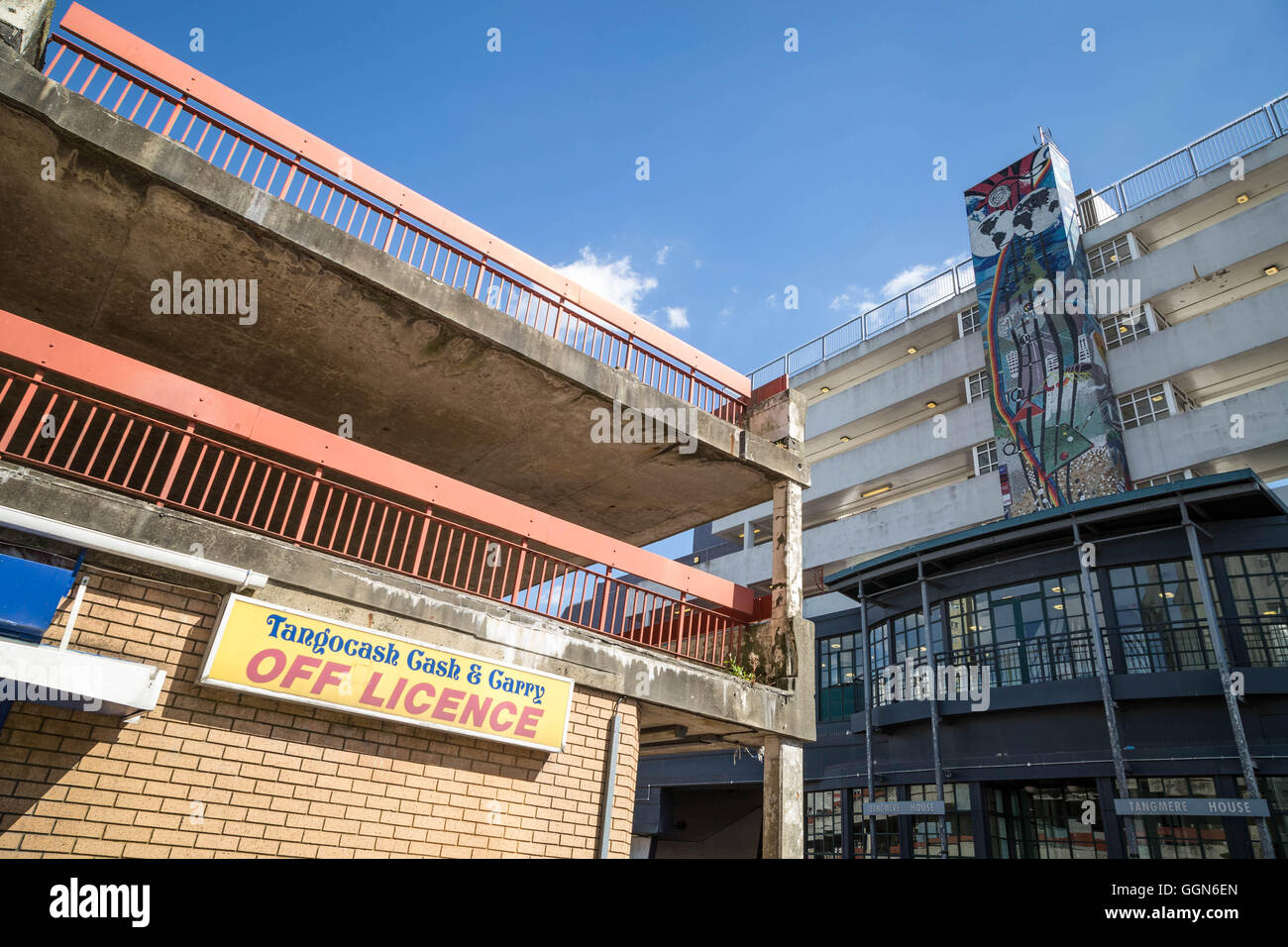 London, UK. 6th August, 2016. Broadwater Farm Housing Estate in