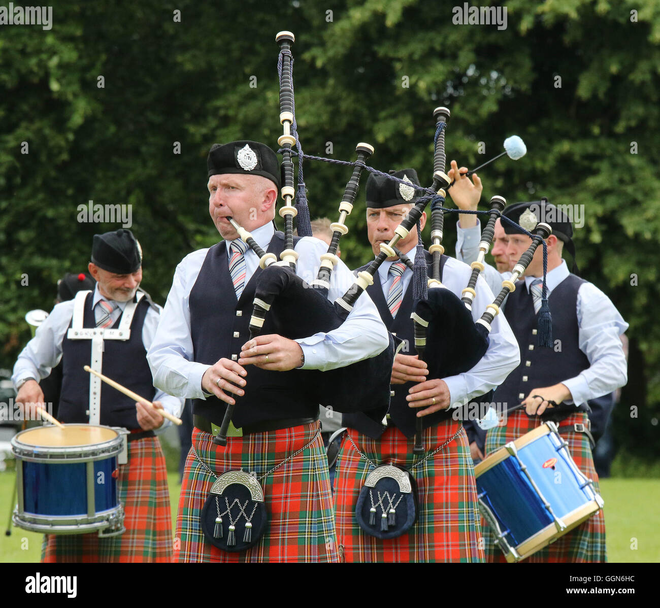 Pipe Band Competition Northern Ireland Hi-res Stock Photography And 