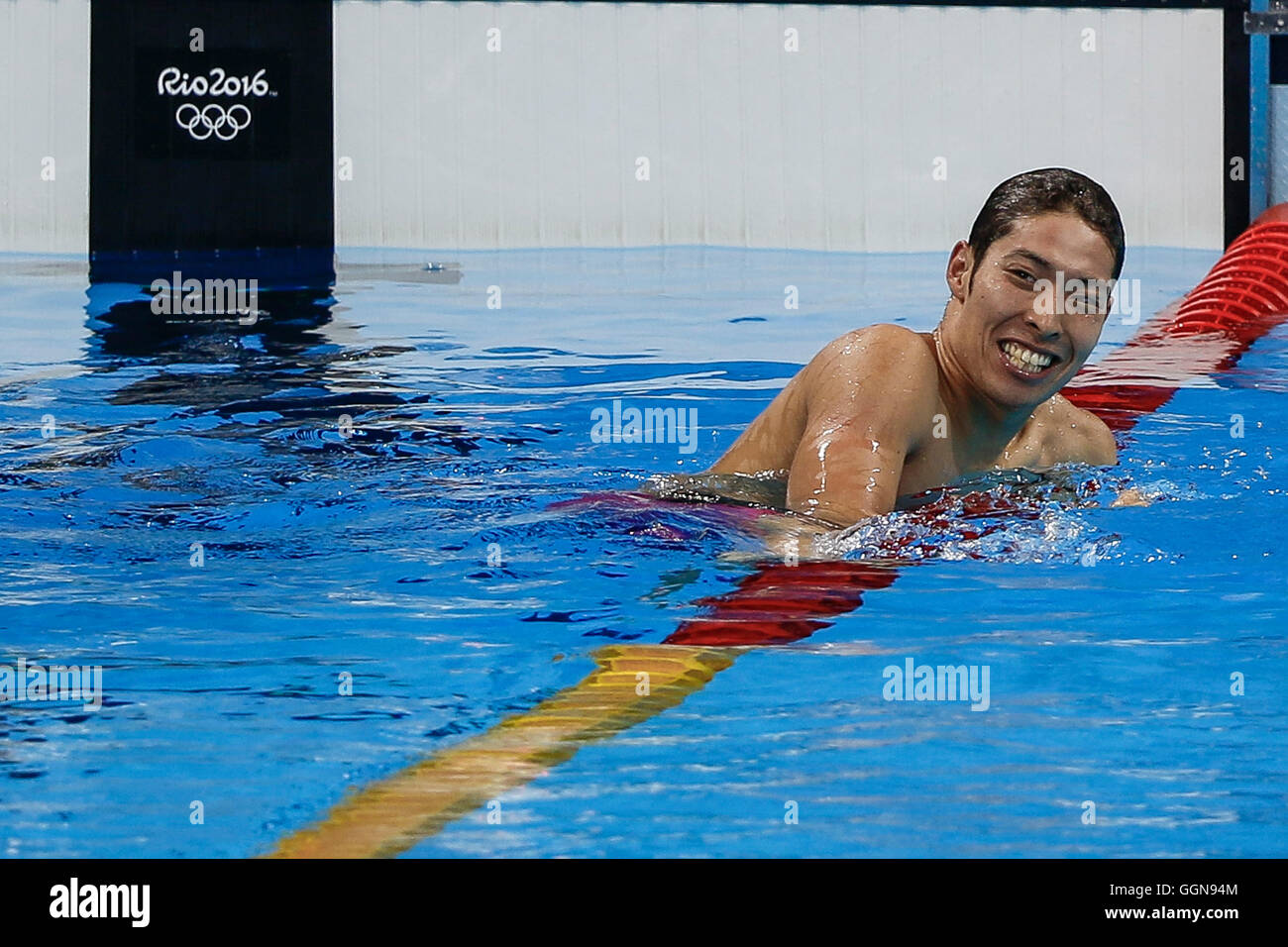 RIO DE JANEIRO, RJ - 06.08.2016: 2016 SWIMMING OLYMPICS - Kosuke Hagino ...