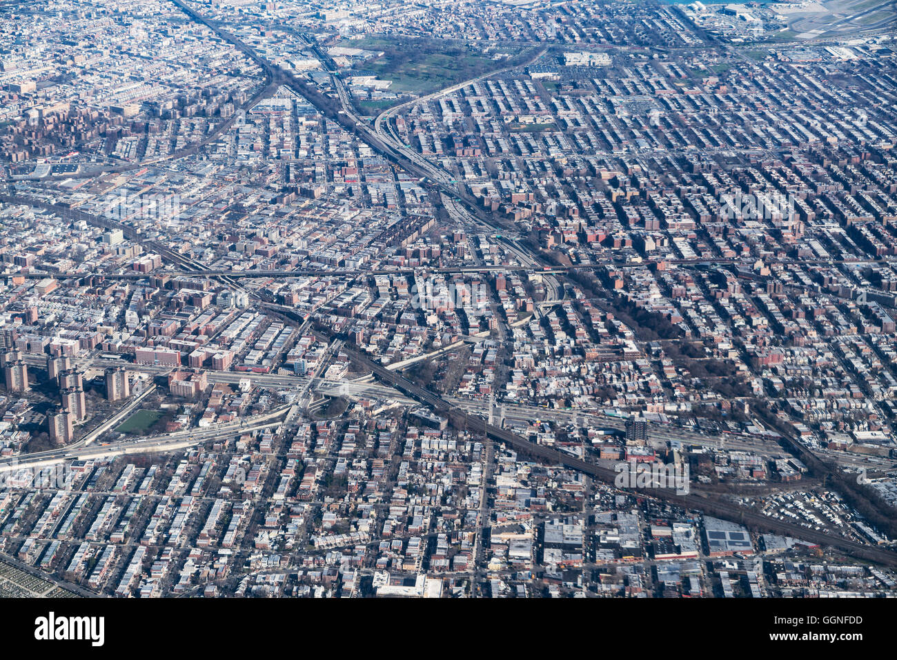 Aerial view of new york city hi-res stock photography and images - Alamy