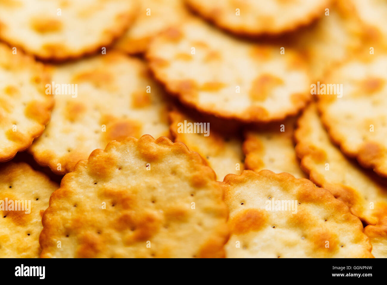 Pile of crackers Stock Photo Alamy