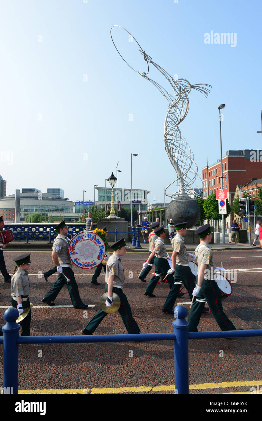 July Parades, Belfast Stock Photo