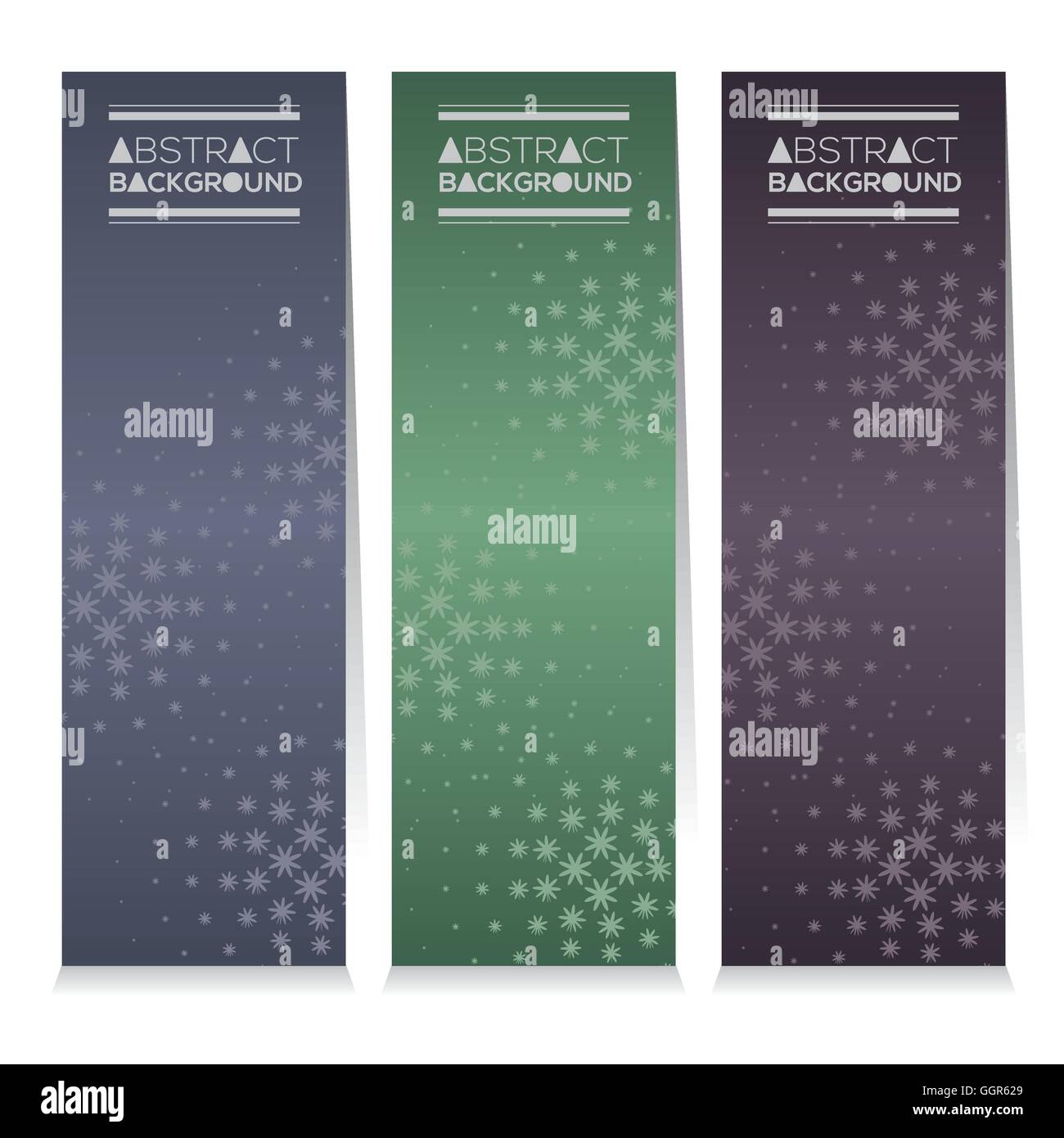 Abstract soft banners set hi-res stock photography and images - Alamy
