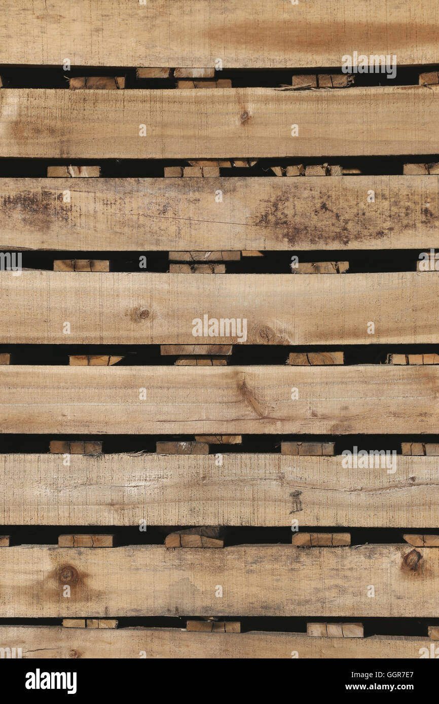 old wood texture of pallets for background,Planks used to make placing the  product for the industry Stock Photo - Alamy