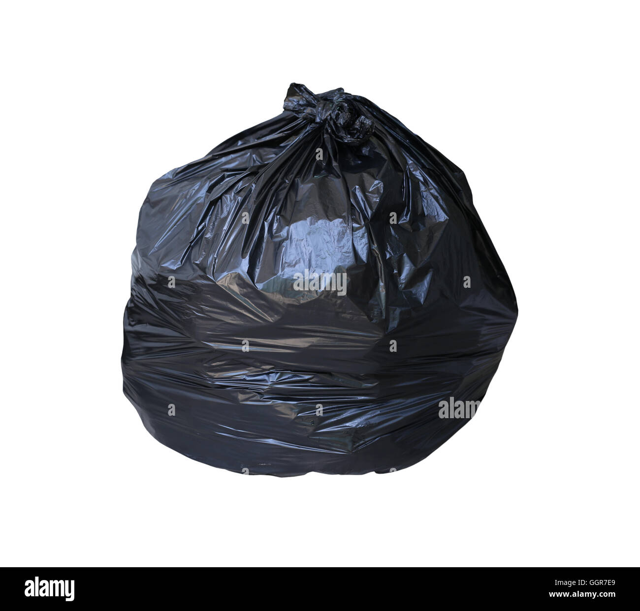 White trash bag black background hi-res stock photography and images - Alamy