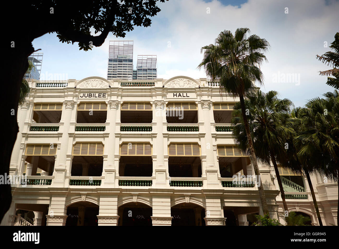 Raffles hotel jubilee hall singapore hires stock photography and