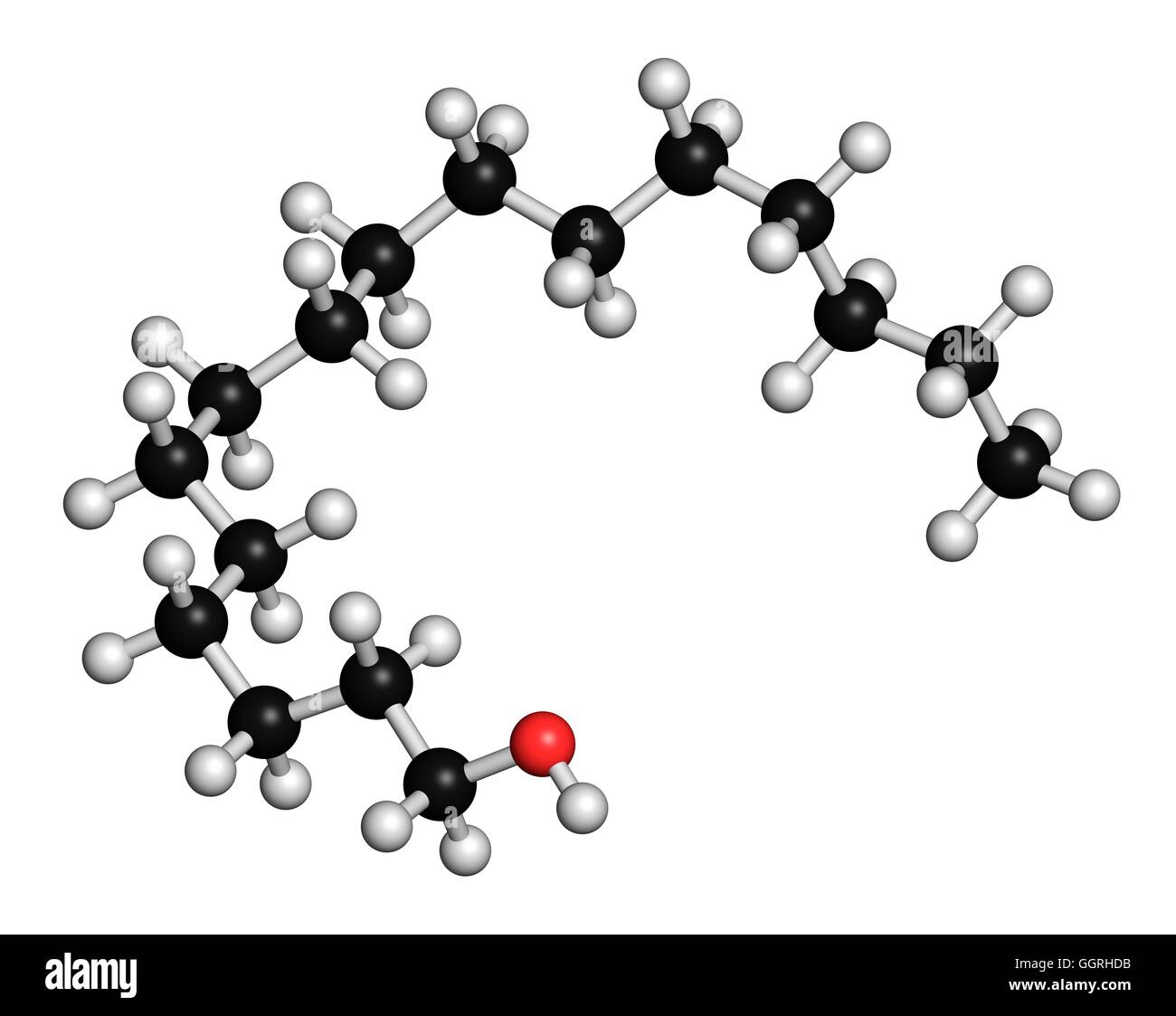 Cetyl Alcohol, Palmityl Alcohol Molecule. Used in Cosmetic Industry, As  Emulsifying Agent in Pharmaceutical Preparations Stock Vector -  Illustration of icon, atomic: 255863234