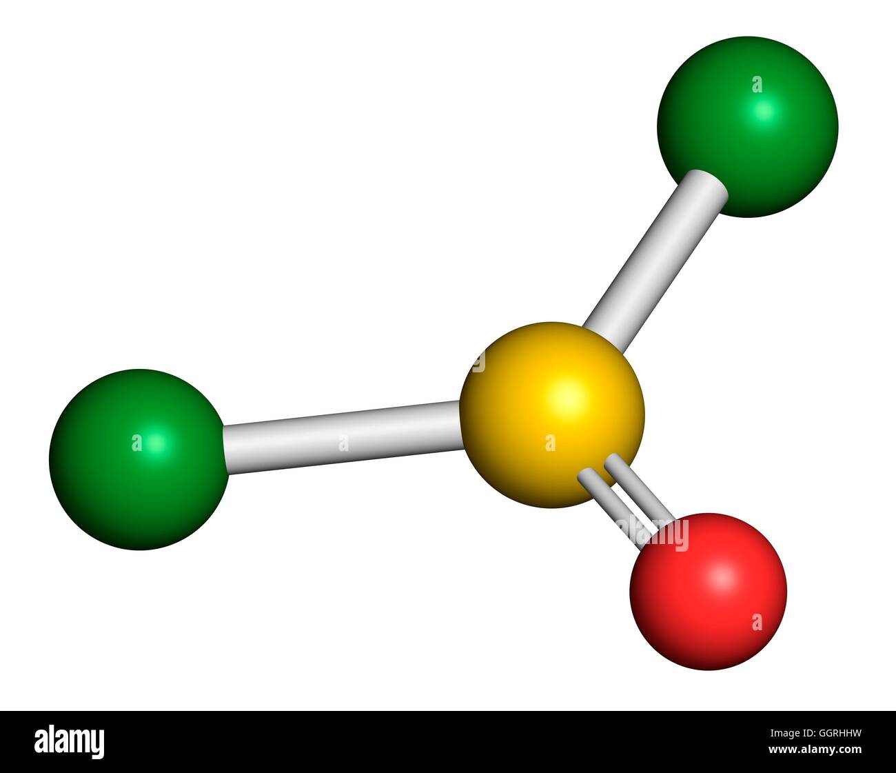 Thionyl chloride molecule hires stock photography and images Alamy