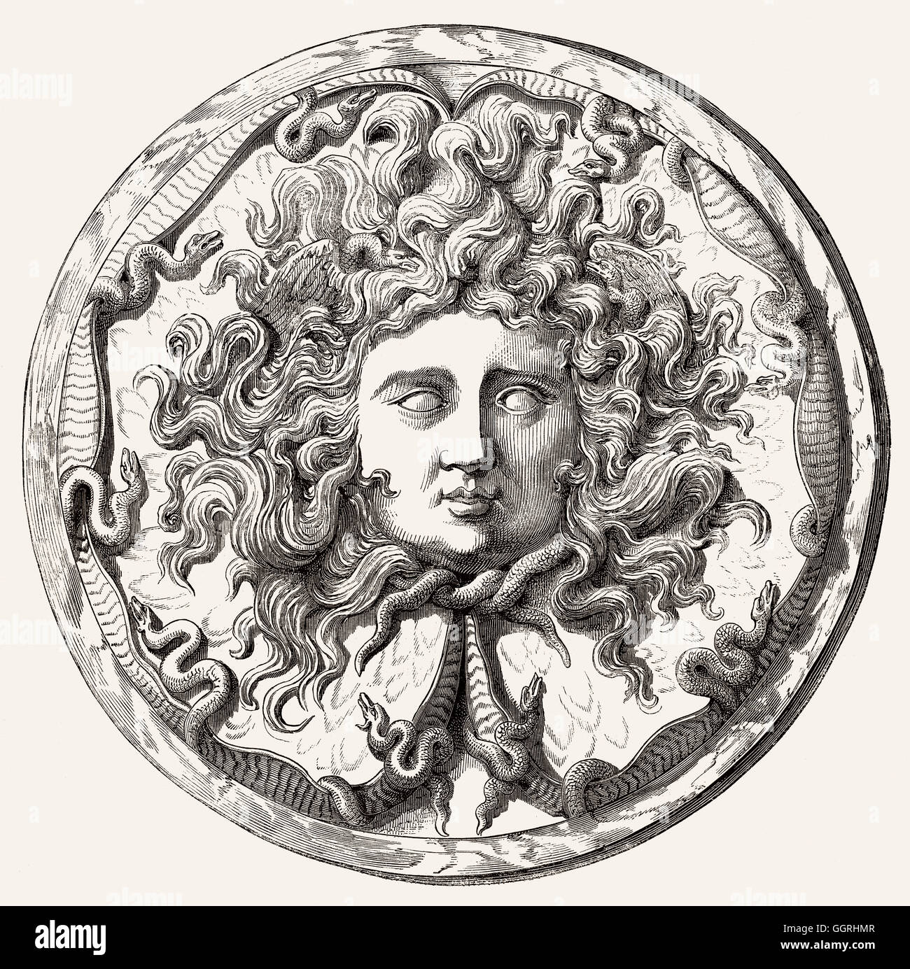 Medusa greek mythology hi-res stock photography and images - Alamy