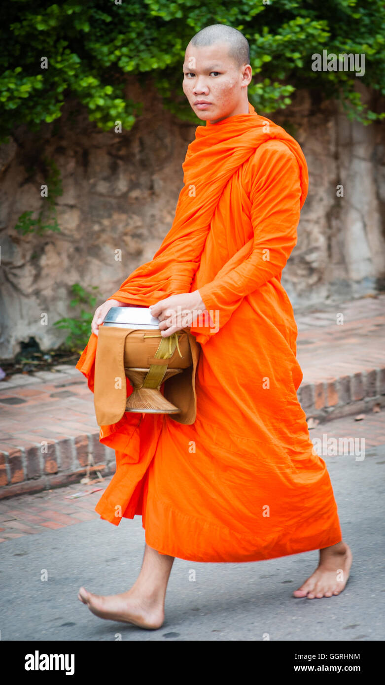 Buddhist Monk Stock Photo