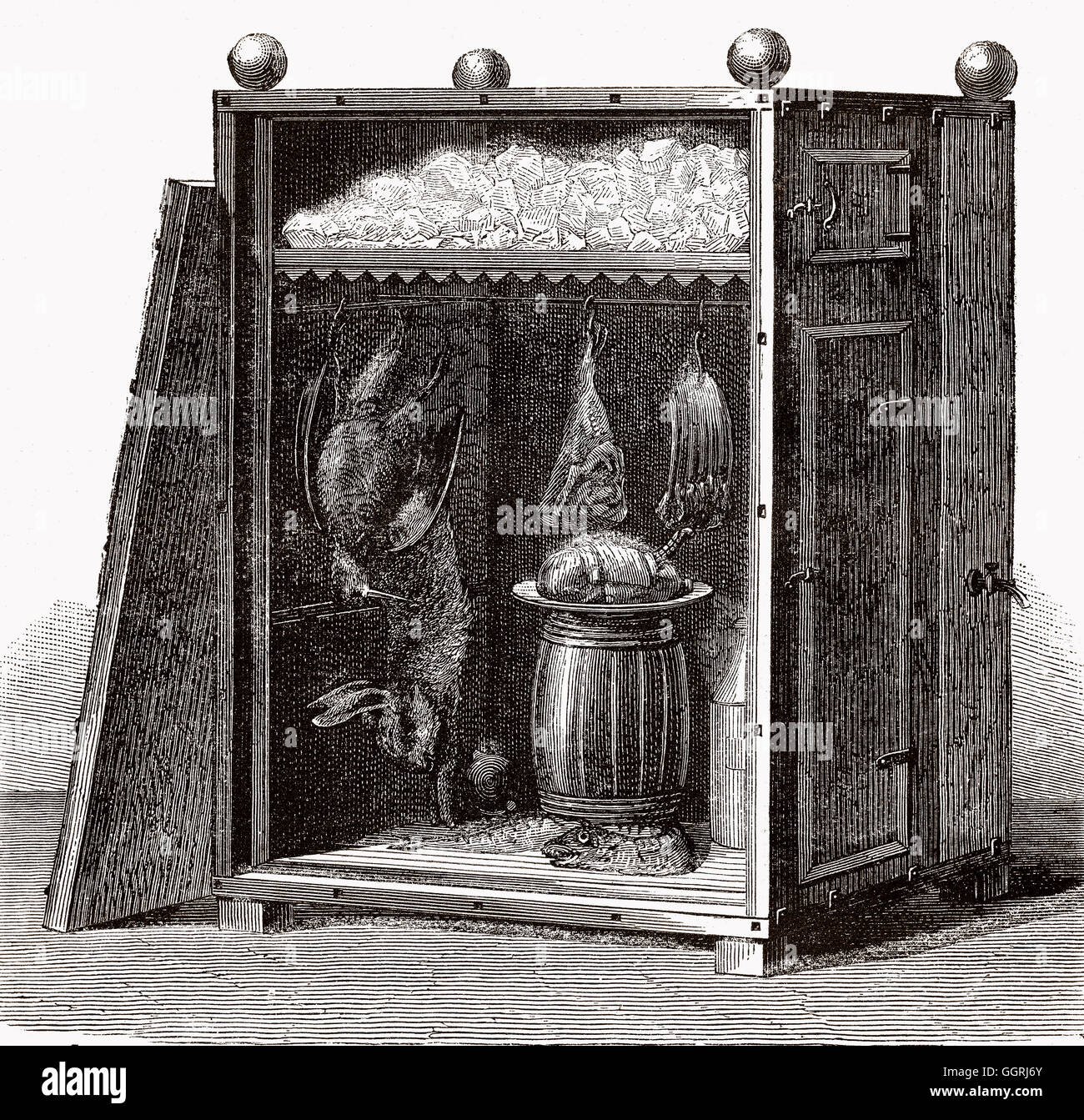 Medieval Cold Store Traditional cold store, 19th century Stock Photo - Alamy