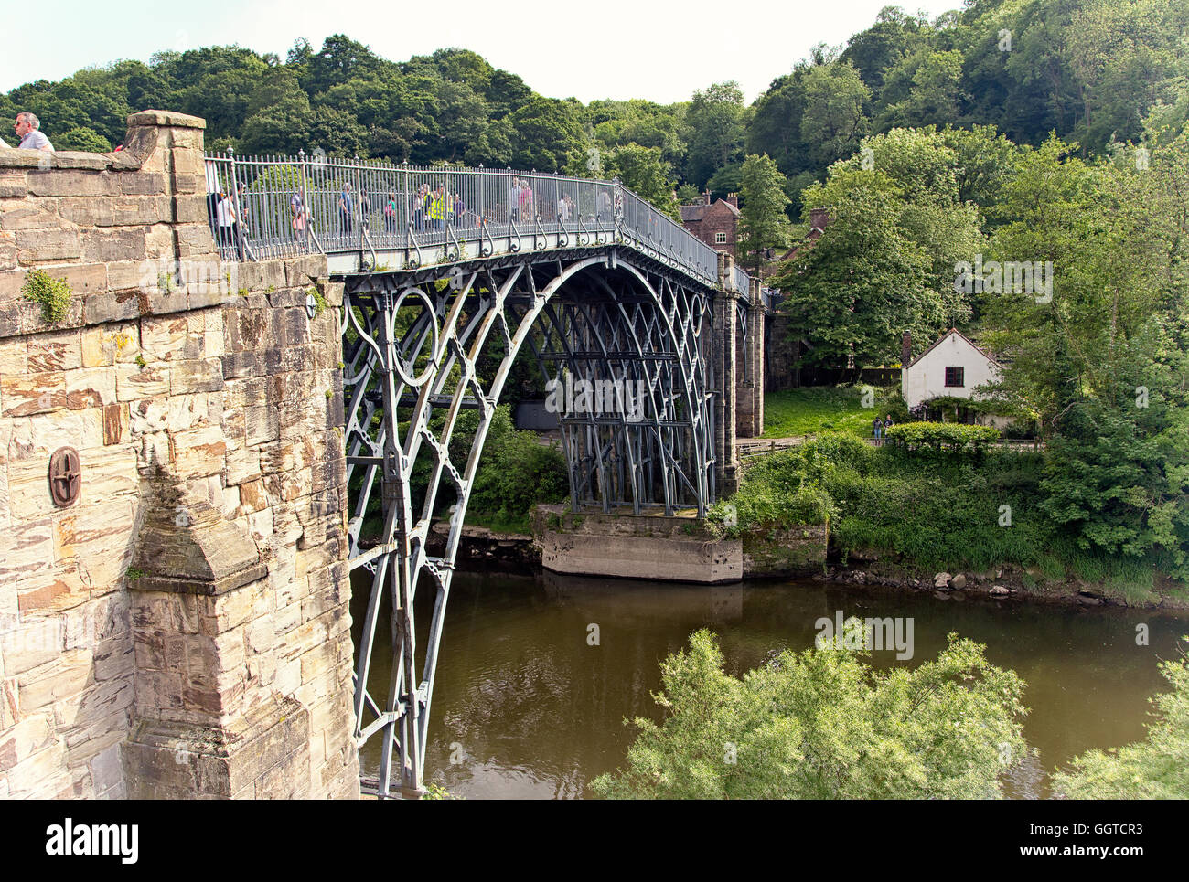 The Iron Bridge Stock Photo Alamy