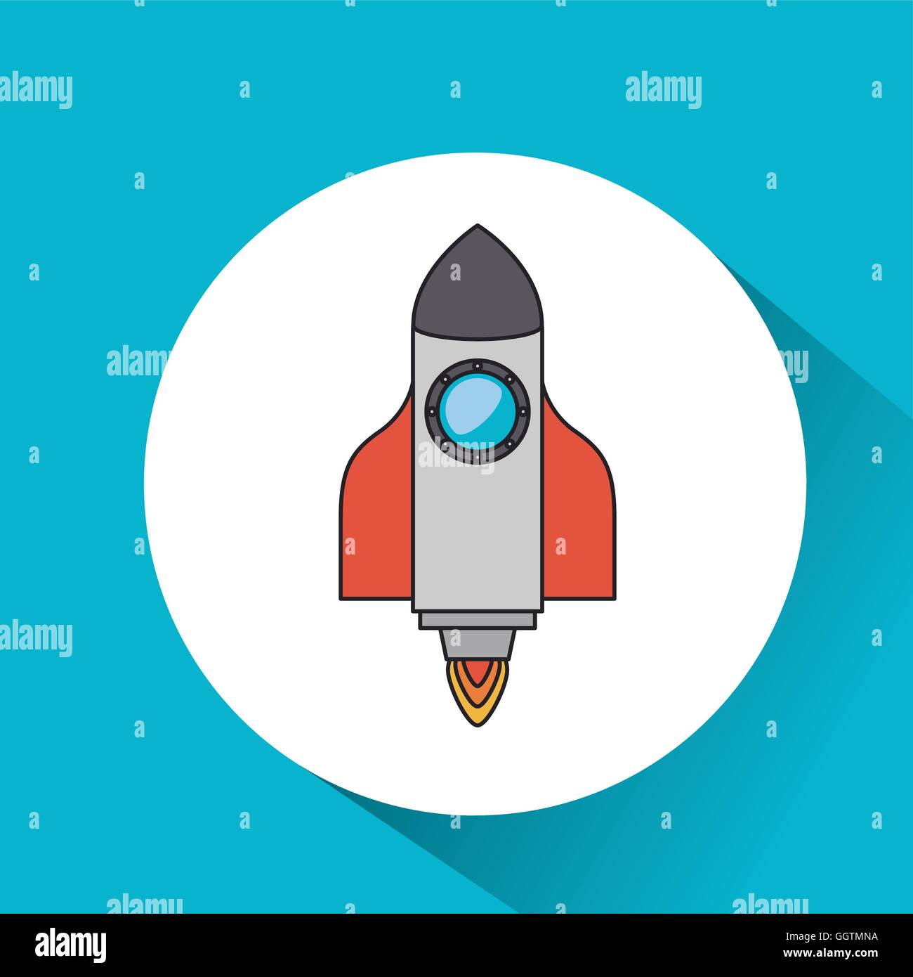 rocket launcher startup icon Stock Vector Image & Art - Alamy
