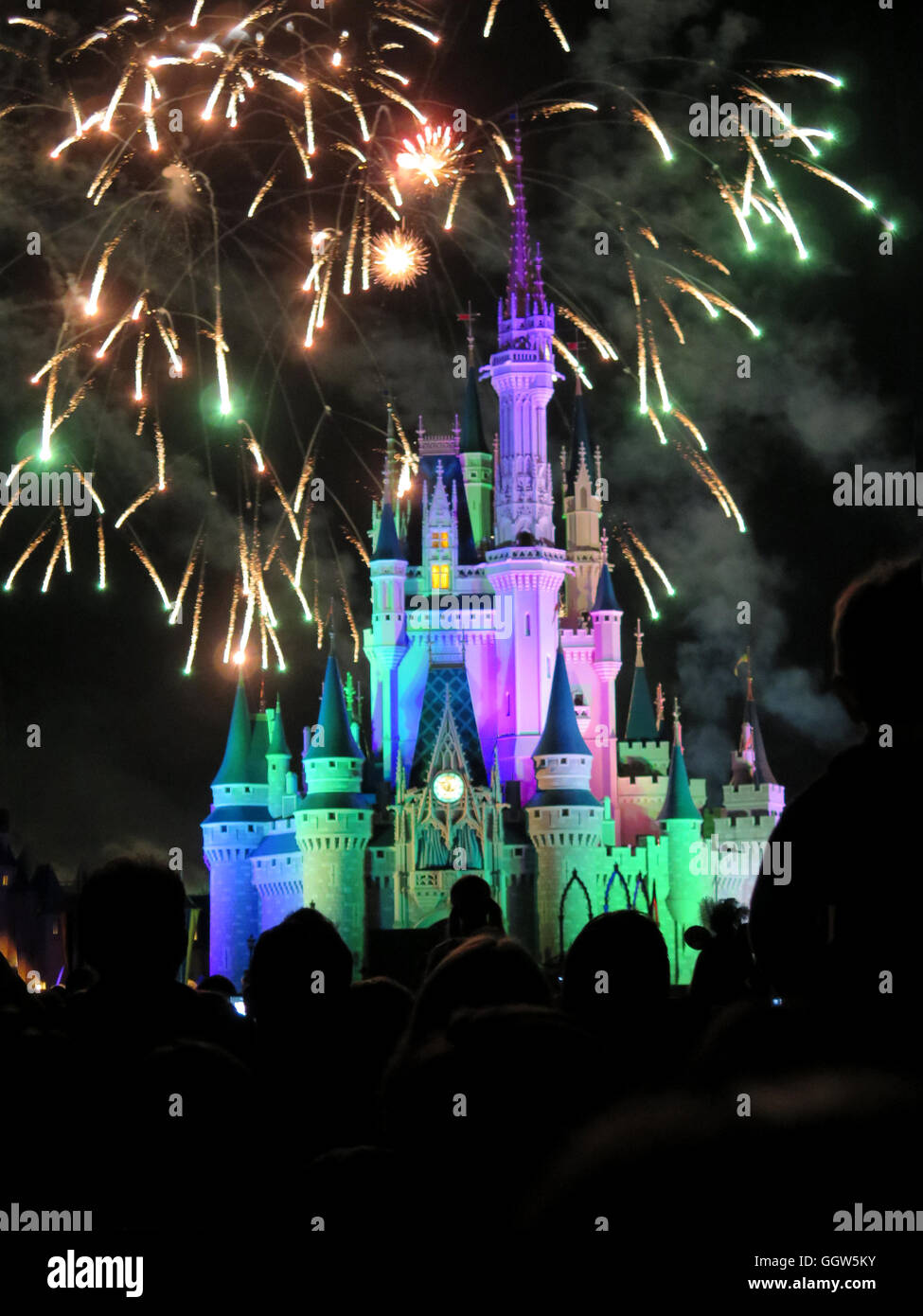 Middle Disney S Magic Castle Florida Editorial Photography - Image of  world, building: 24450947