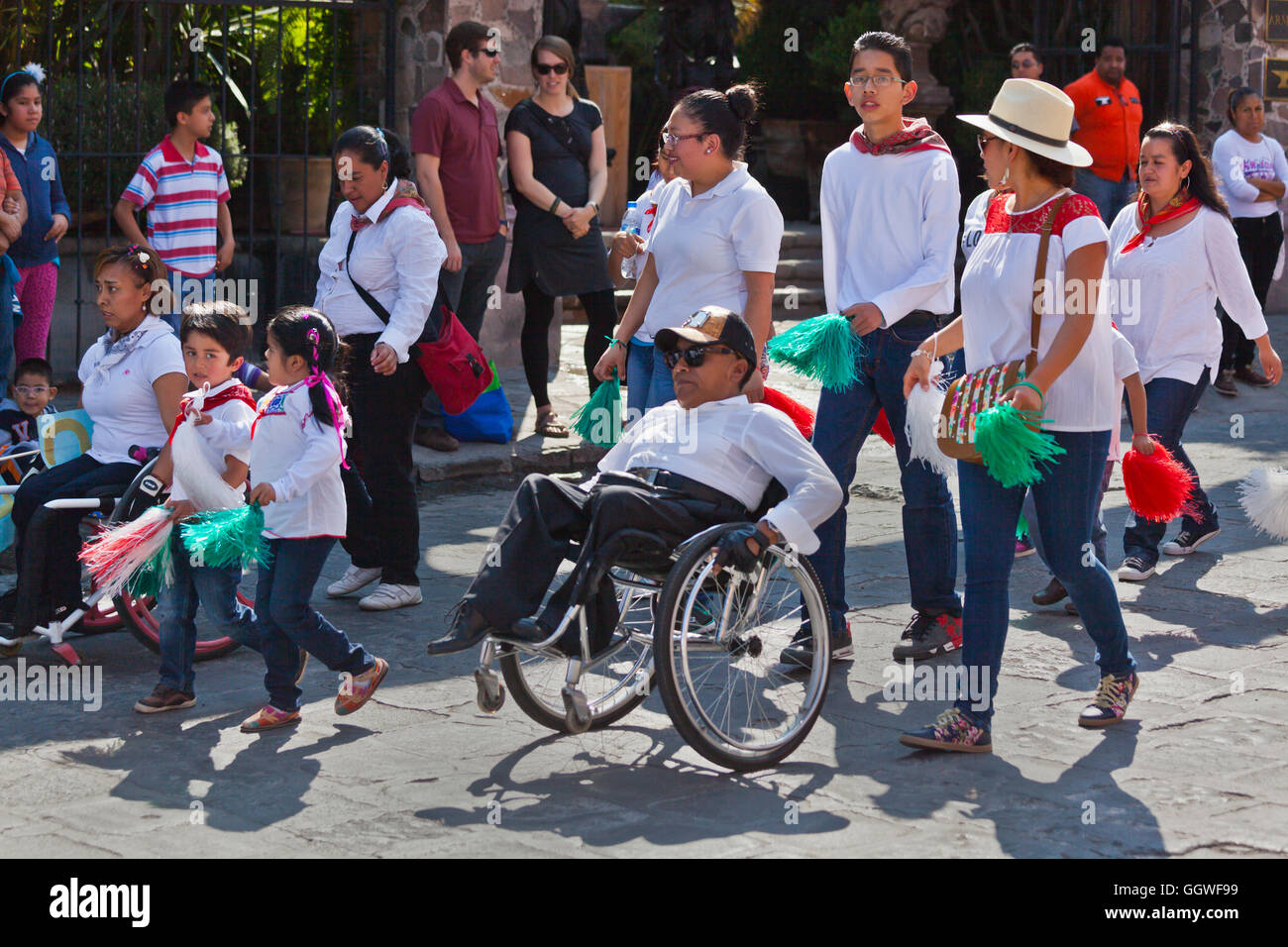 DAY OF THE REVOLUTION is celebrated with a parade on November 20th each