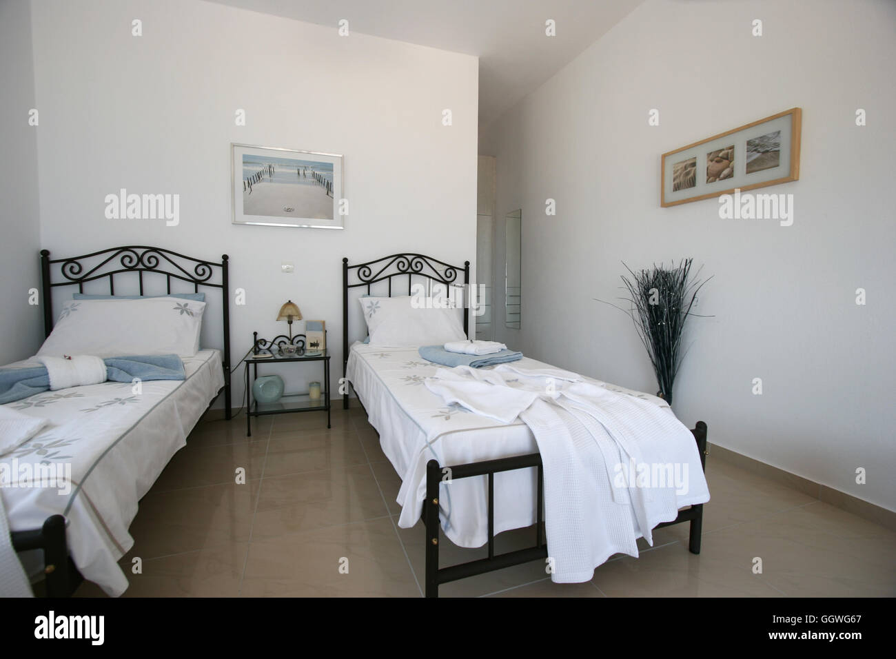 A luxury room in the holiday apartment Stock Photo