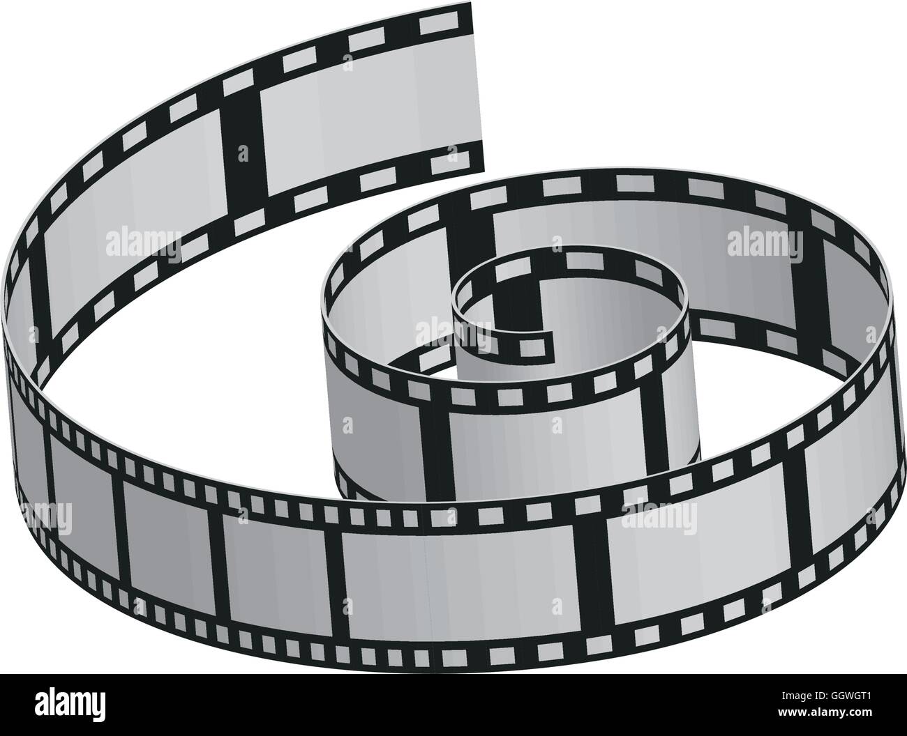 Film Strip Movie Cinema Icon Vector Graphic Stock Vector Art