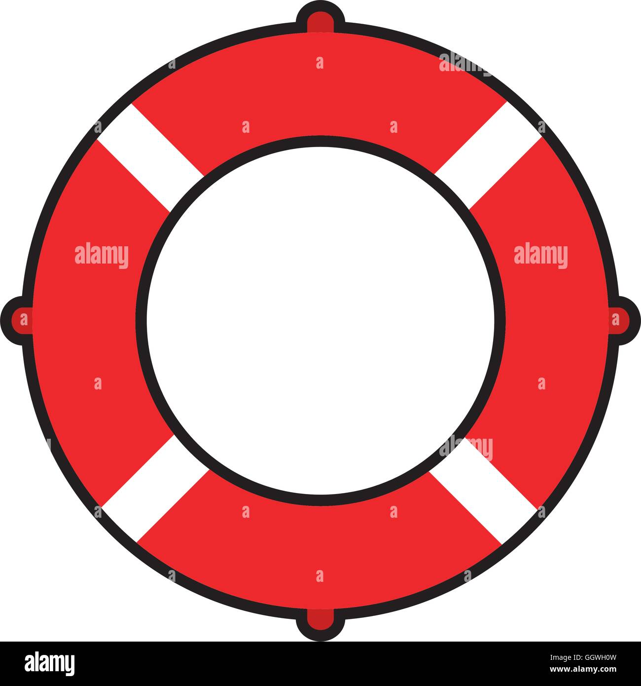 float striped summer vacation pool icon. Vector graphic Stock Vector ...