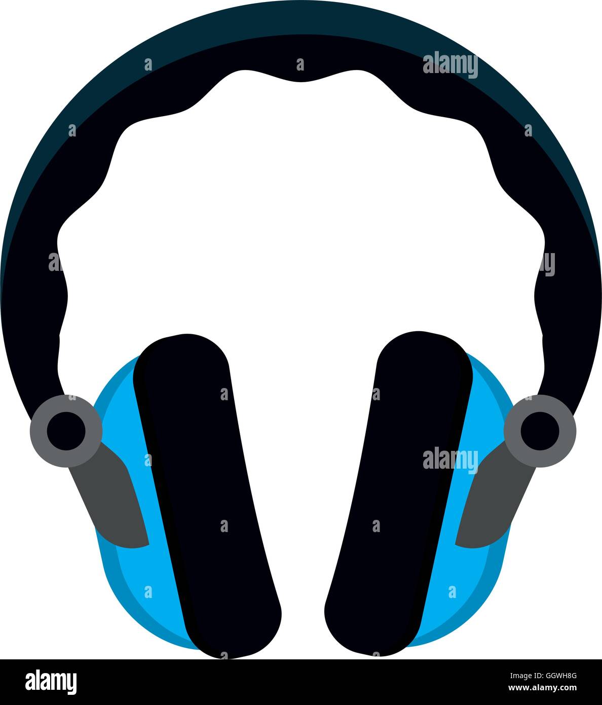 headphone music device icon. Vector graphic Stock Vector Image & Art ...