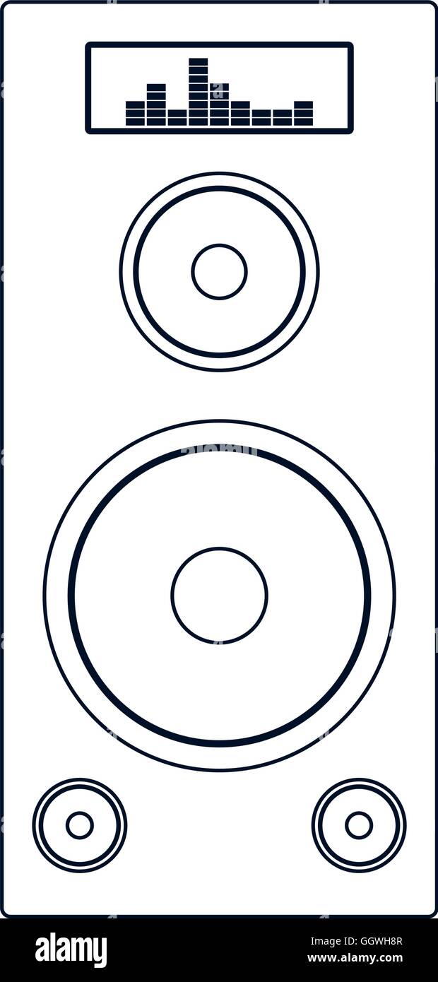 speaker music sound icon. Vector graphic Stock Vector Image & Art - Alamy
