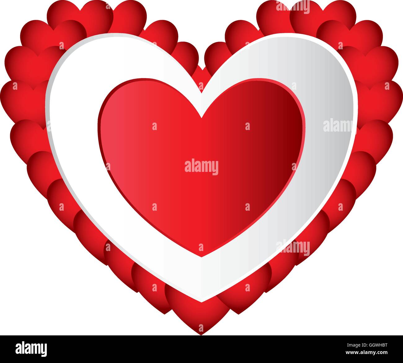 heart love romantic passion icon. Vector graphic Stock Vector Image ...