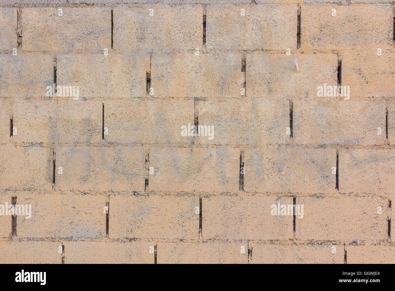 Background wall made of stone blocks Stock Photo