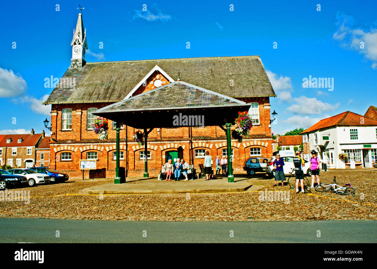 Town Hall, Easingwold, Yorkshire Stock Photo Alamy