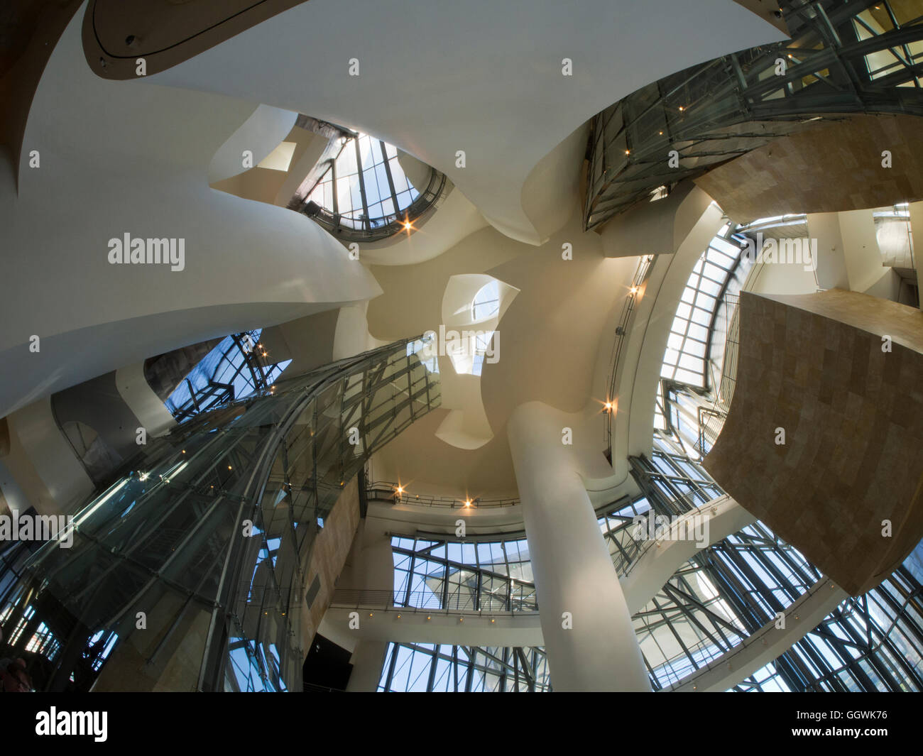 Inside the Guggenheim Museum, Bilbao 20 Stock Photo