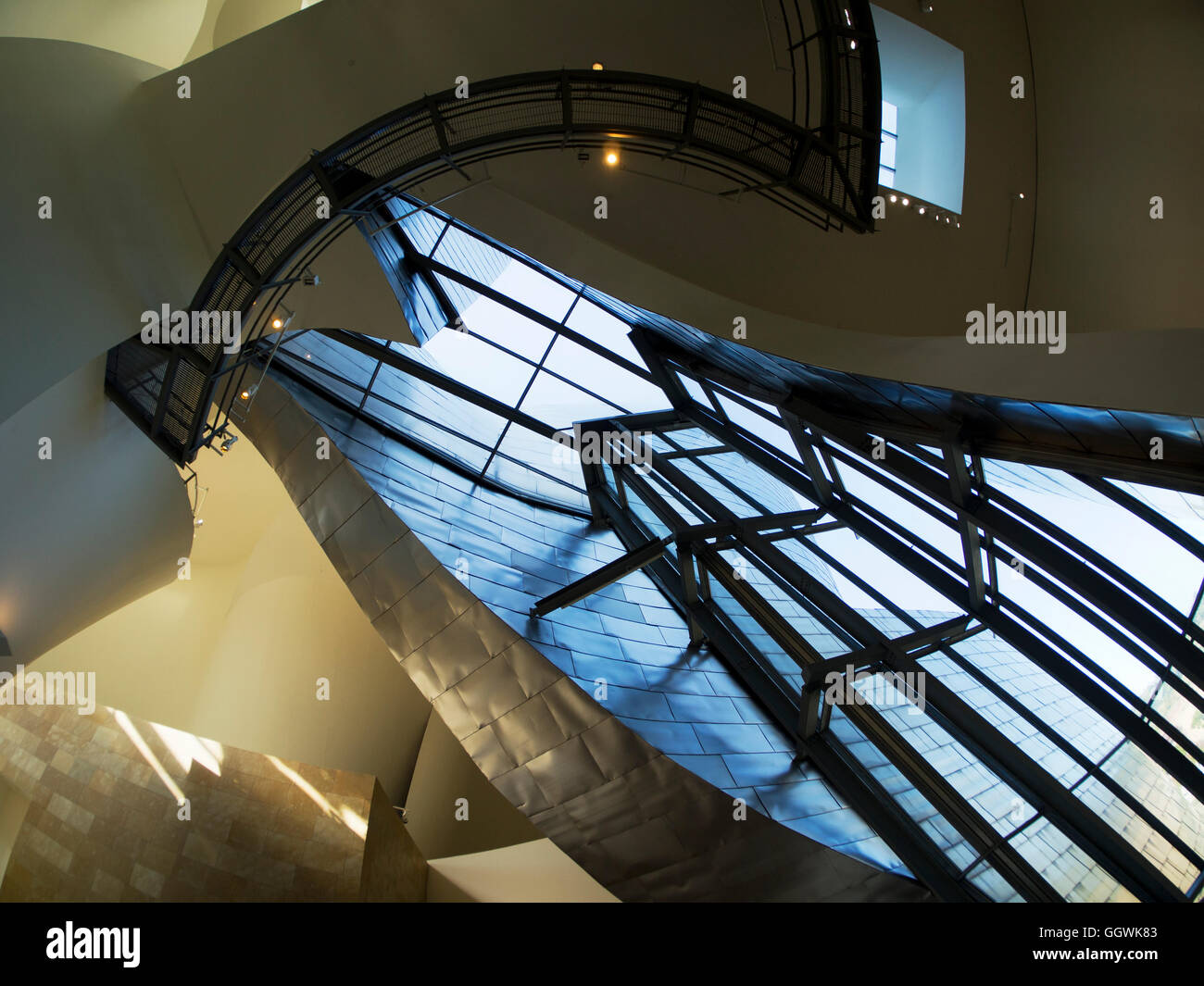 Inside the Guggenheim Museum, Bilbao 8 Stock Photo