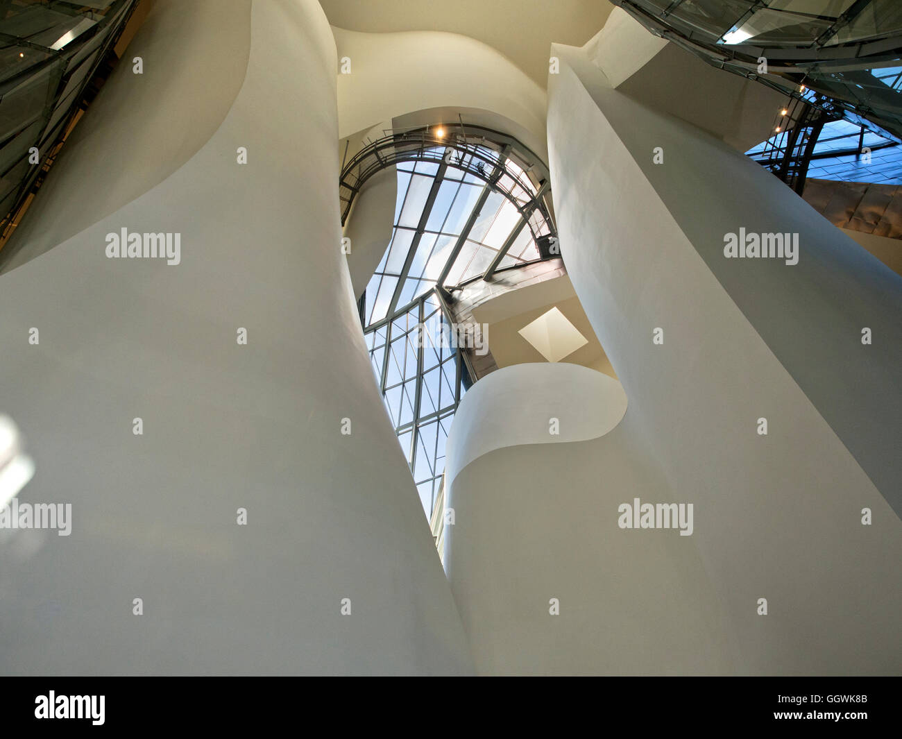 Inside the Guggenheim Museum, Bilbao 2 Stock Photo