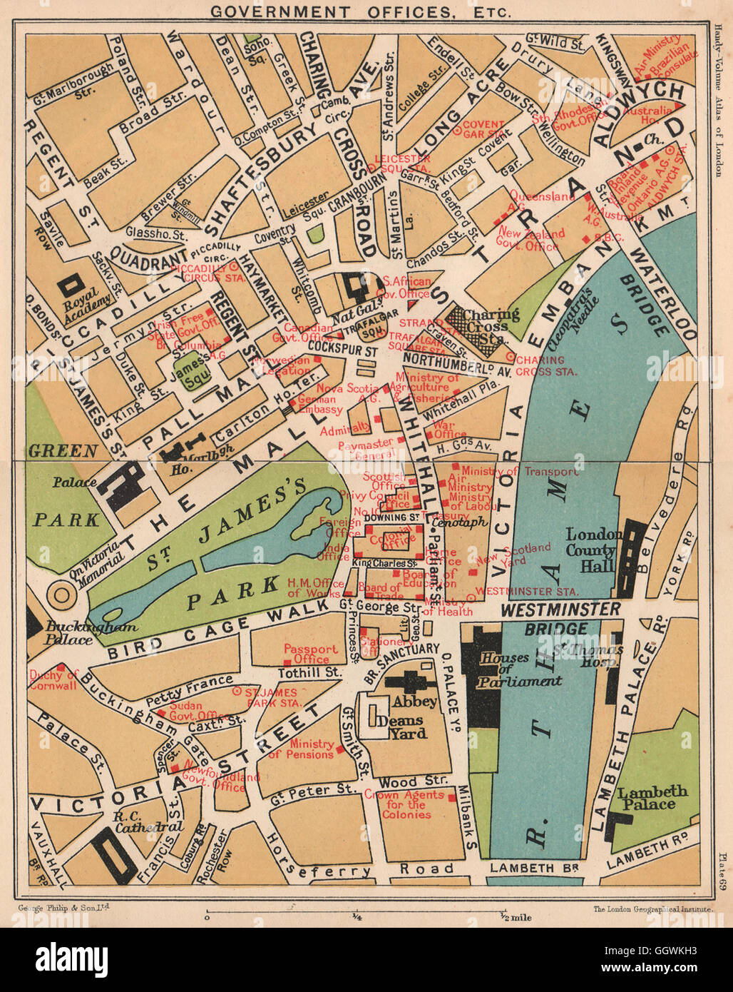 Map of westminster 9th century hires stock photography and images Alamy
