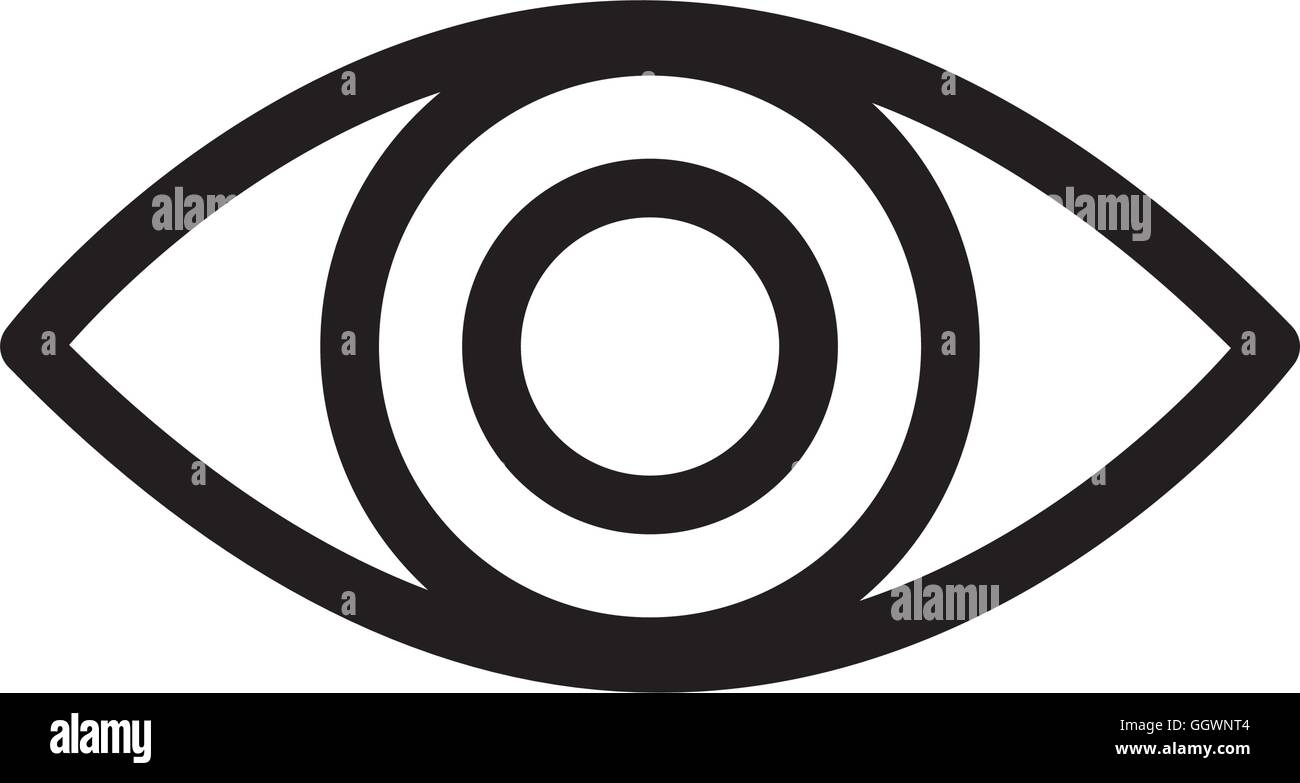 eye look vision optcal icon. Vector graphic Stock Vector Image & Art ...