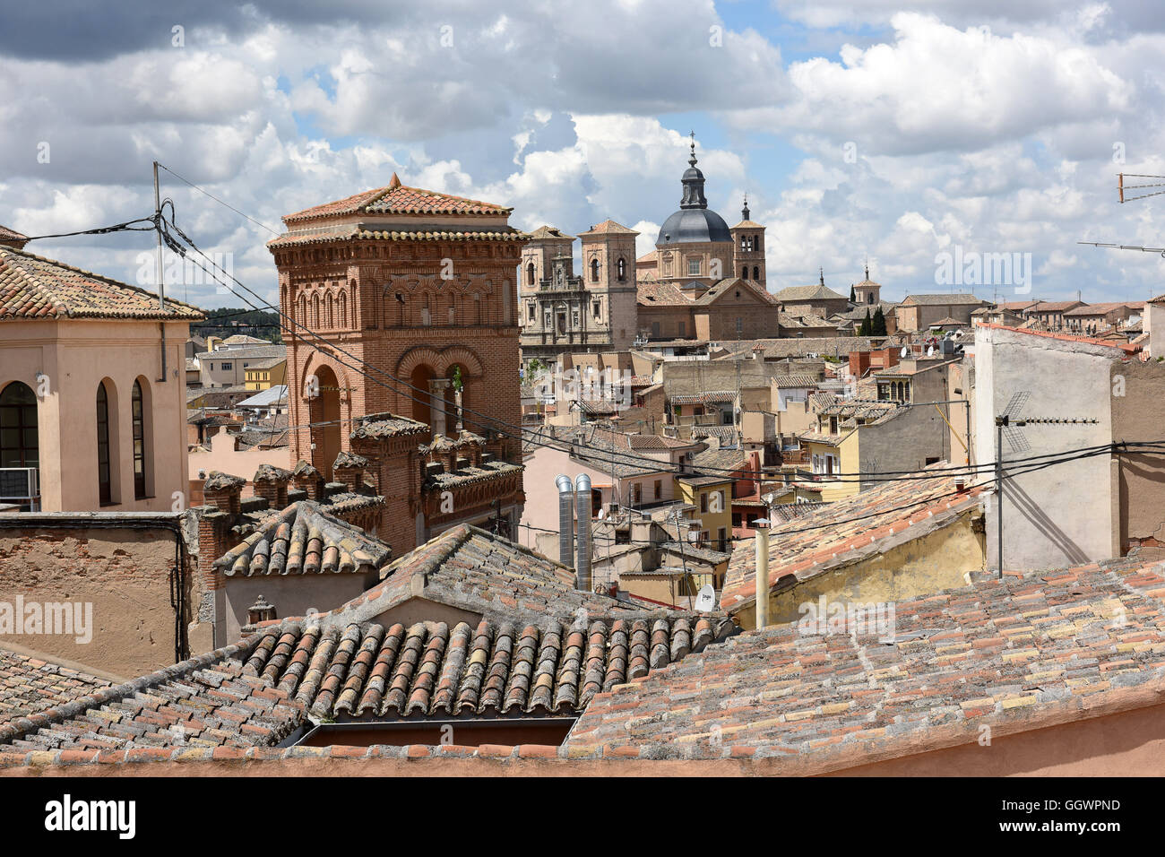 Rooftops in Toledo Spain Stock Photo - Alamy