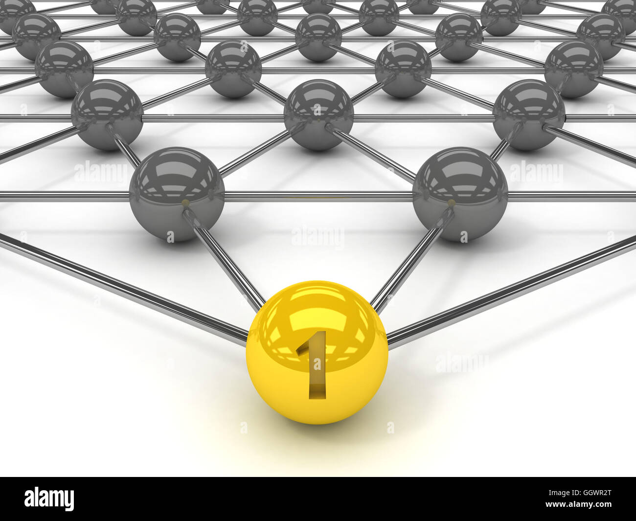 Metaphor of communication. Concept 3D illustration Stock Photo - Alamy