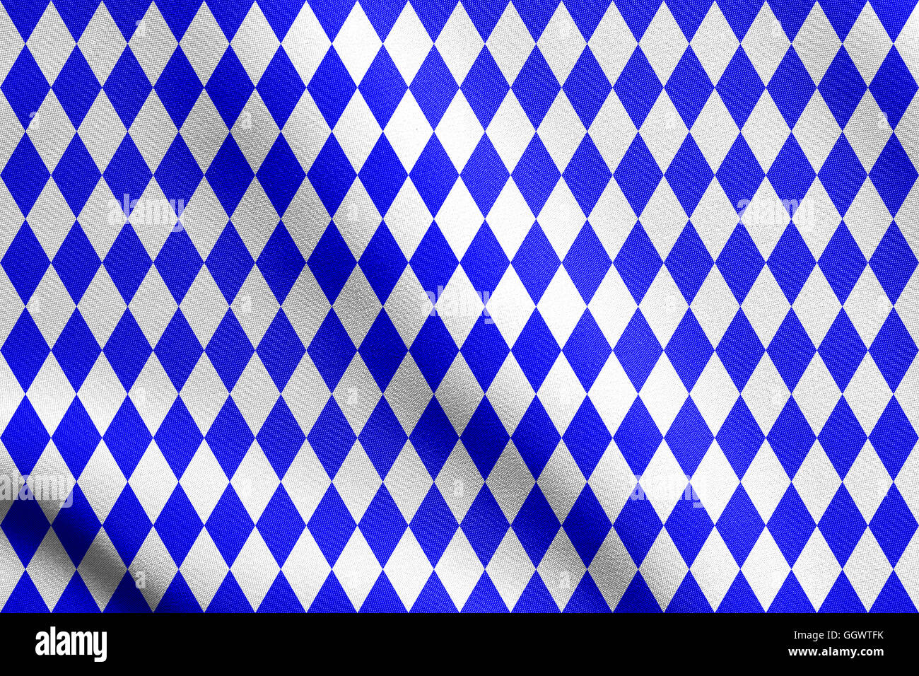 Abstract geometric seamless pattern of triangles in blue and white ...