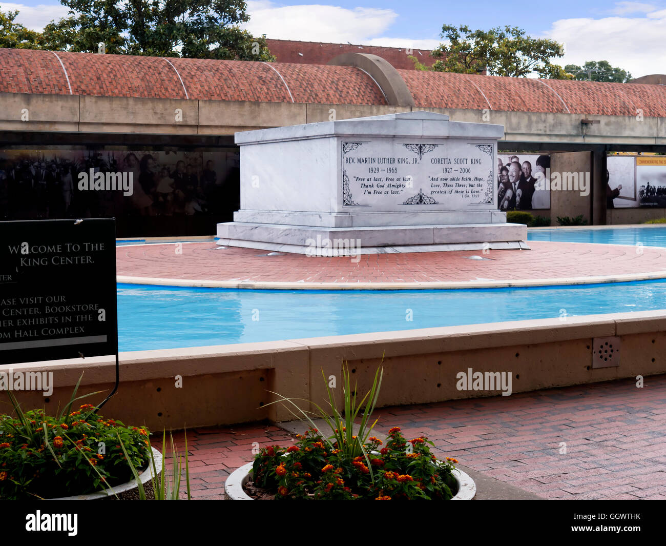 The Memorial Centre to Martin Luther King Jr in Atlanta is the capital