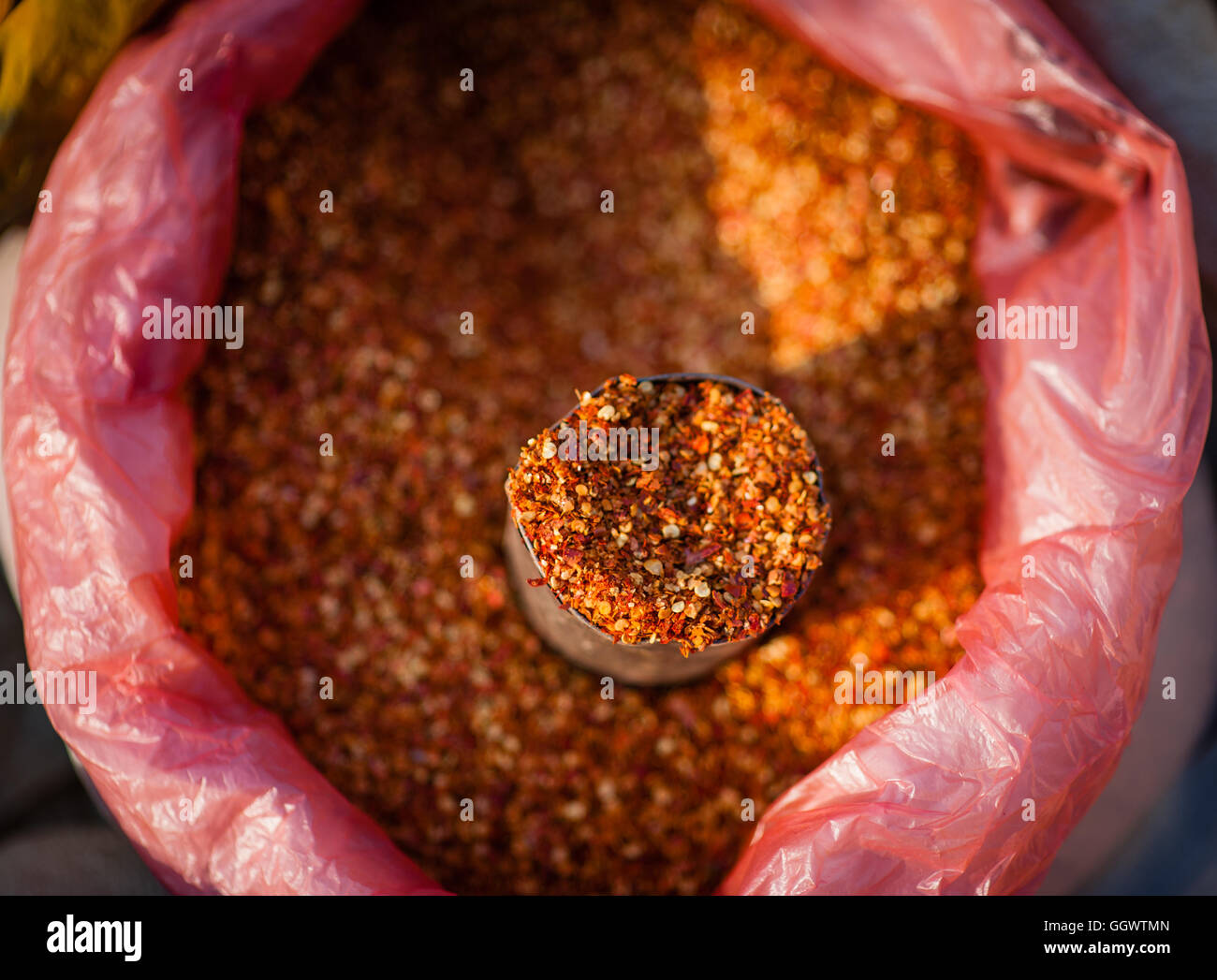 Red dry chilli powder hi-res stock photography and images - Alamy