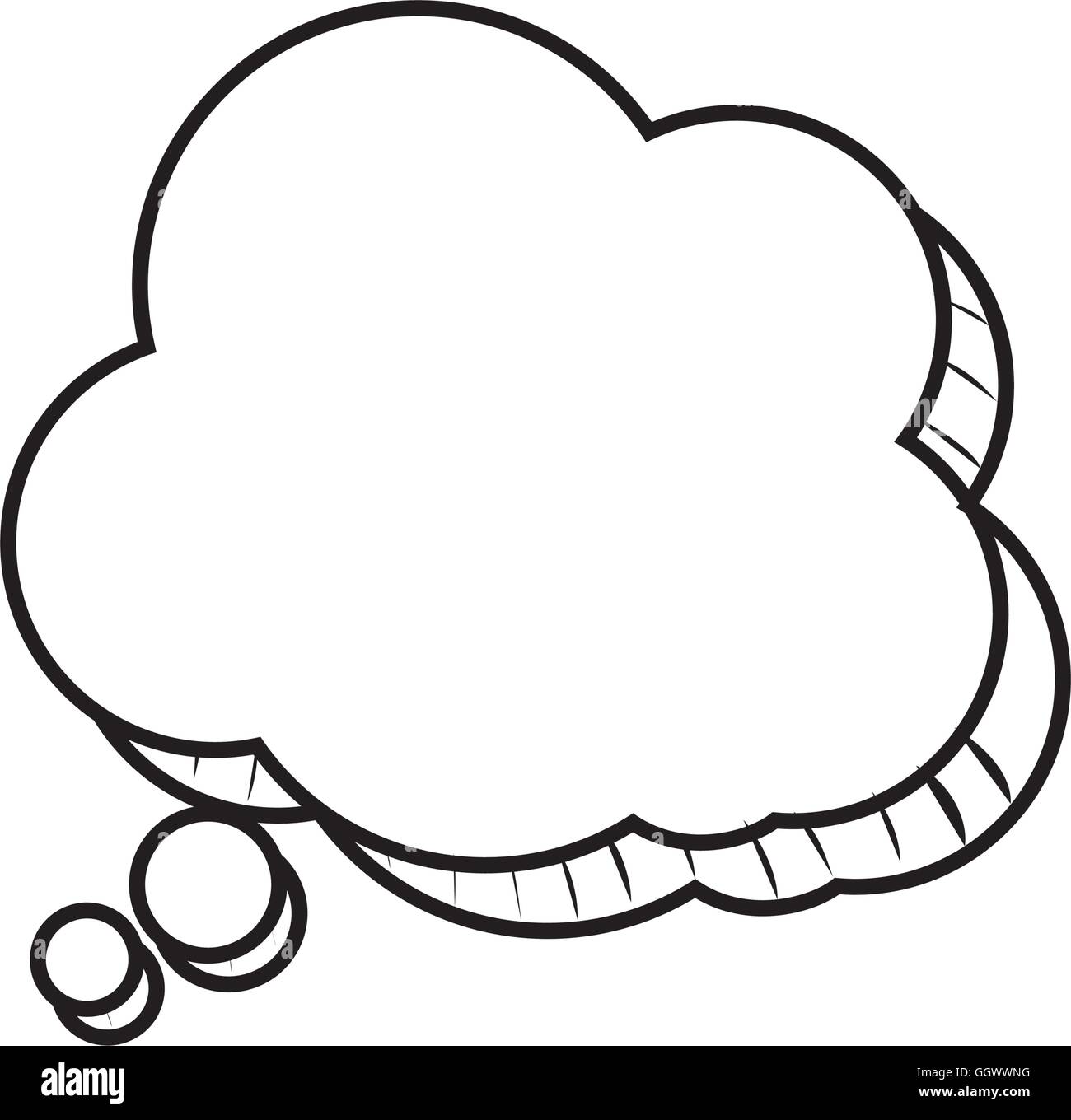 bubble message communication icon. Vector graphic Stock Vector Image ...